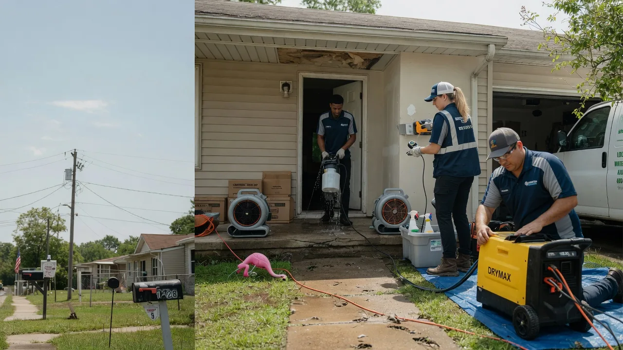 Storm Damage Water Removal in Scottsburg, IN near me